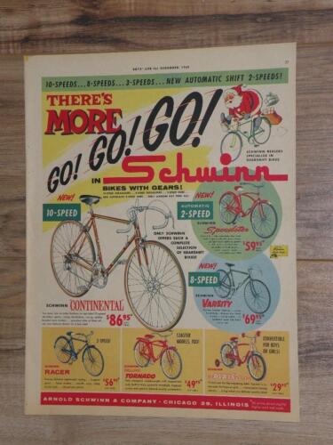 Magazine Ad* - 1960 - Schwinn Bicycles - Imagen 1 de 1