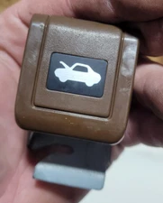 84-95 TOYOTA PICKUP TRUCK 4RUNNER HOOD RELEASE LEVER HANDLE POP BROWN TAN OEM 85