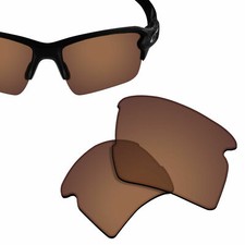 Polarized Replacement Lens for-OAKLEY Flak 2.0 XL Sunglasses Earth Brown UVA UVB
