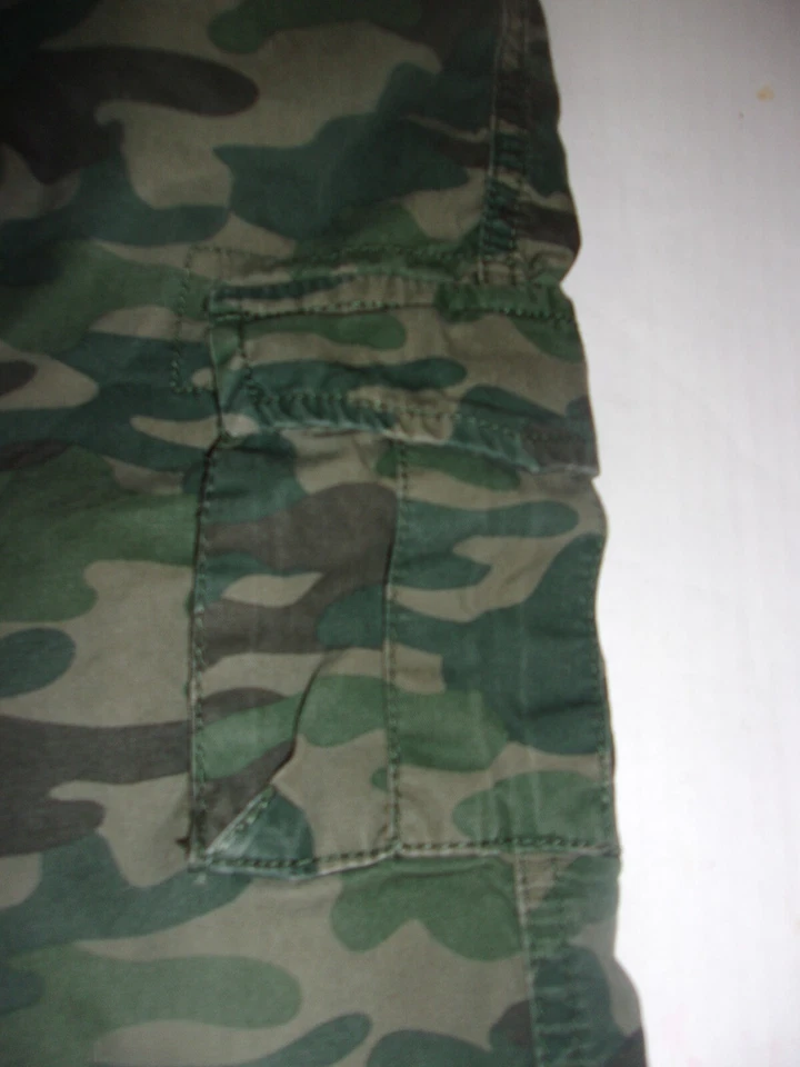 Cute Boys J Khaki Size 5 Cargo Camo Camouflage Pants Elastic Waist Winter Fall - Image 2 of 4