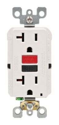 Leviton R12-GFNT2-0RW 20Amp Electrical Outlet