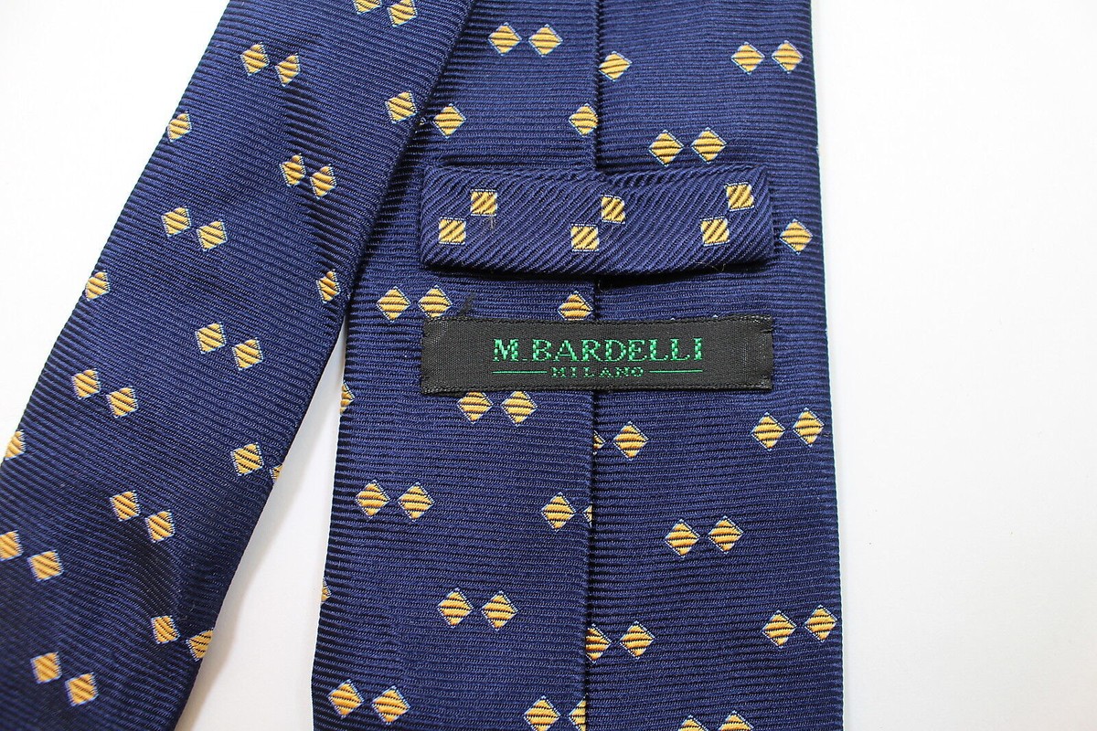 M.BARDELLI men's silk neck tie made in Italy | eBay