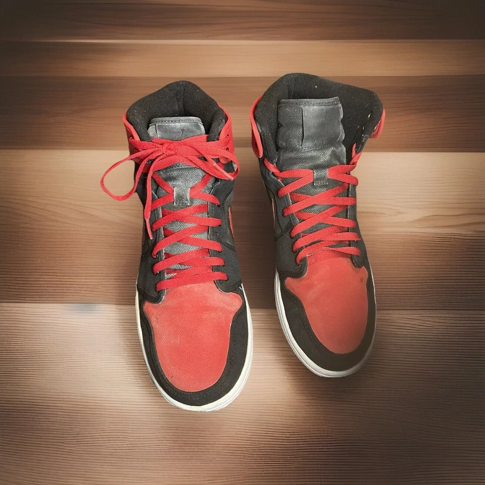 Nike Air Jordan 1 AJKO Retro Hi Bred 8.5 EE. UU. 402297001 Poizen autenticado LEER Foto 3 de 4