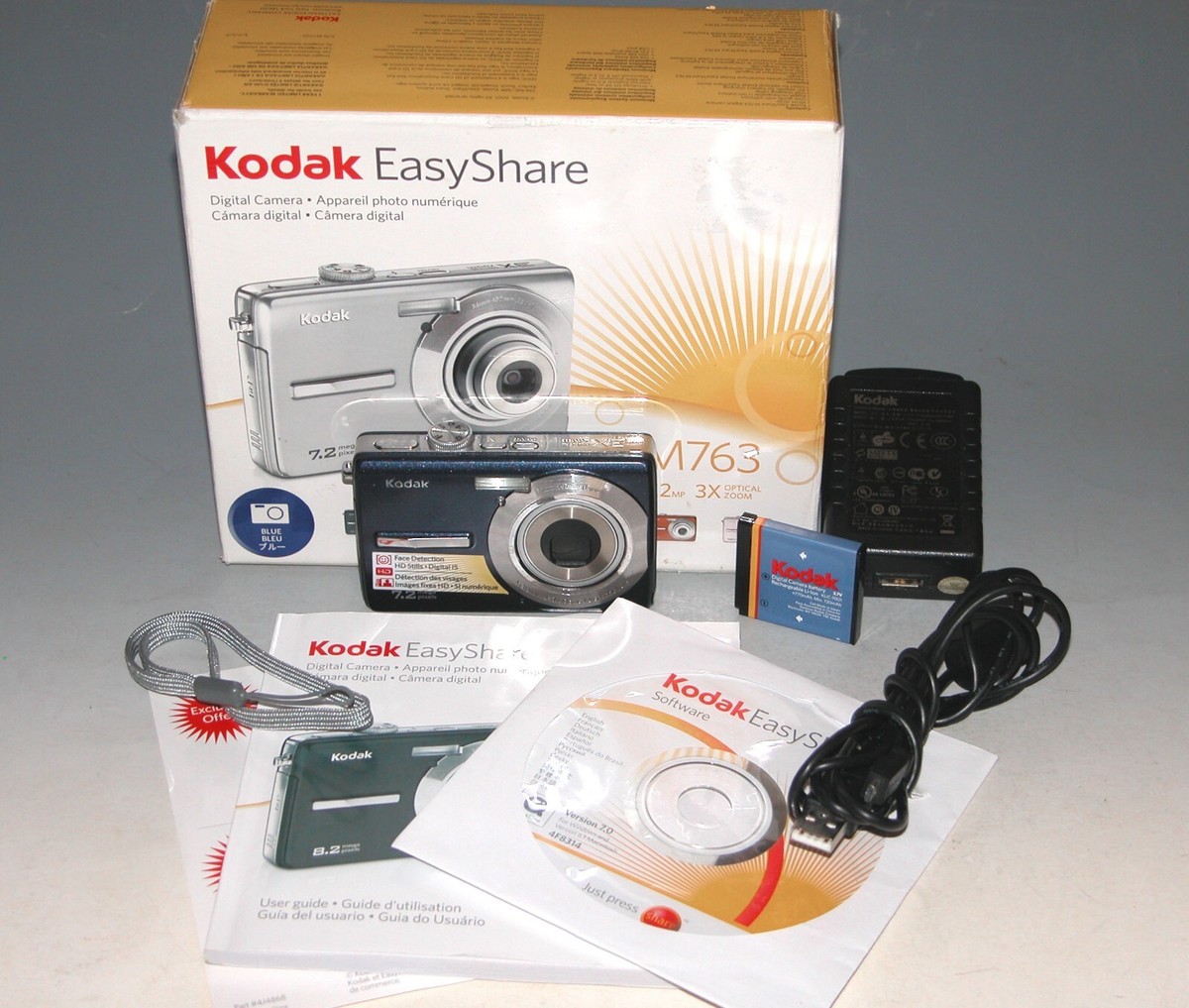 【動作確認済み】デジカメ Kodak EasyShare M763 シルバー 動作確認済み】デジカメ Kodak EasyShare M763 シルバー - メルカリ
