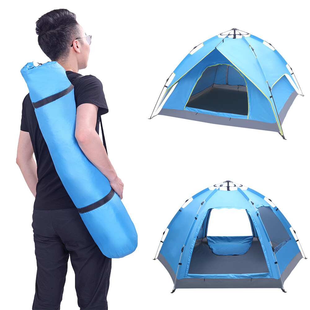 Camping Tent Family Waterproof Instant Auto Pop Up Outdoor