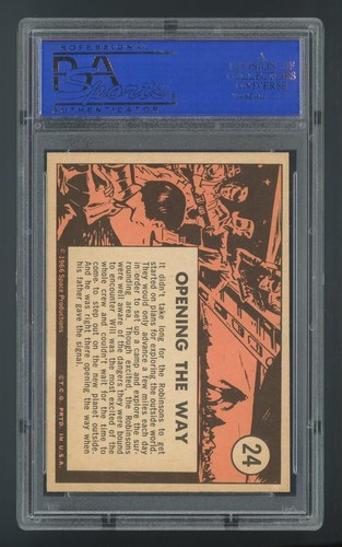 1966 Lost In Space #24 Opening the Way PSA 8 NM-MT #90169152 - Picture 2 of 2