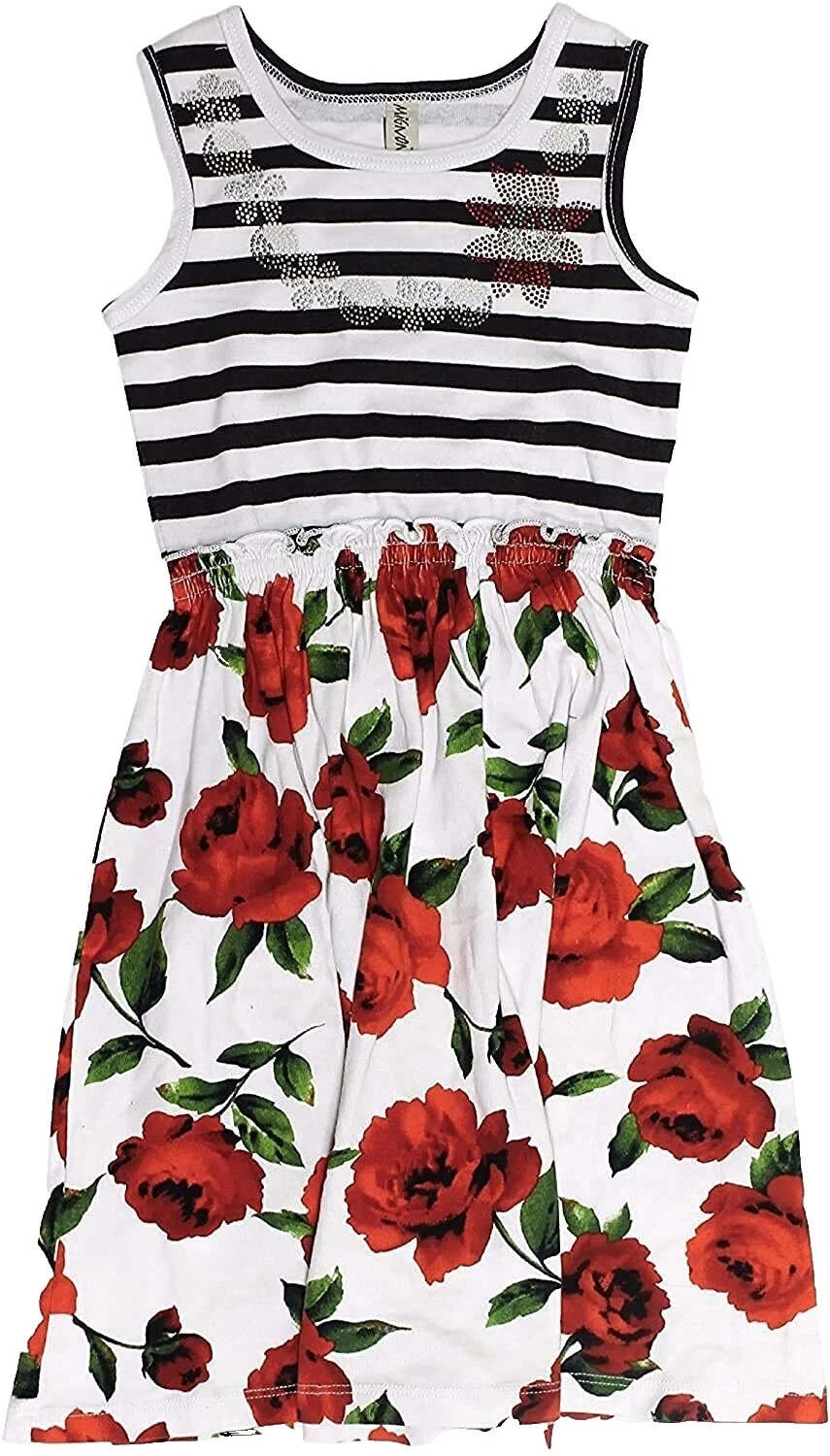 Free! Sleeveless 100% Cotton Dresses for Girls