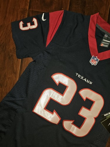 Houston Texans Blue #23 Foster #23 Jersey Size Women Small S - Picture 4 of 11
