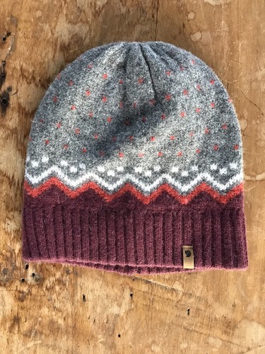 Fjallraven Ovik knit wool hat beanie 