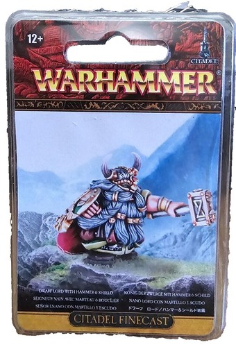 Citadel Warhammer Imperial Dwarf Warrior Bogoff Zircon Metal