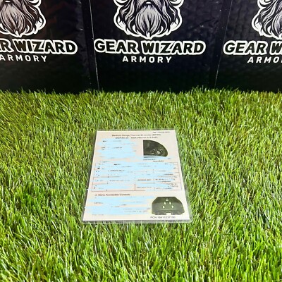 Elcan Phantom Field Instruction Card ***NOT ORIGINAL/COPY***