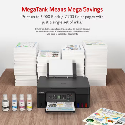 Canon PIXMA G3270 MegaTank Wireless Color All-in-One Inkjet Printer