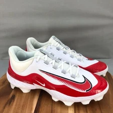 Nike Alpha Huarache Elite 4 MCS Baseball Cleats Mens 14 Red White Performance