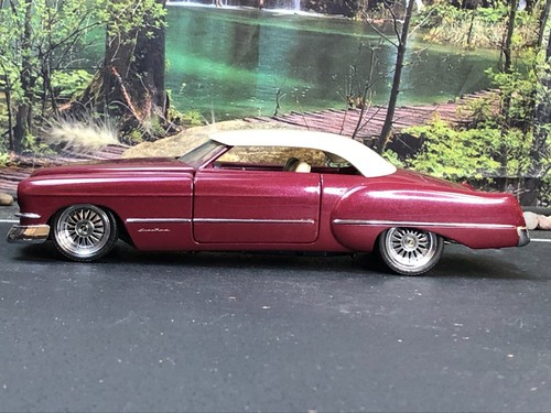 Imperfect 1:24 Diecast Franklin Mint BURGUNDY BOYD ELDOROD + COA (No Box) - Picture 6 of 24