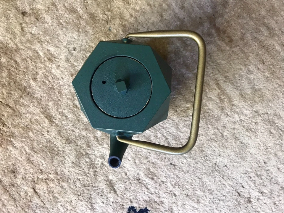 Tetera de hierro fundido Toptier estufa segura tetera japonesa diamante azul pavo real Foto 2 de 4