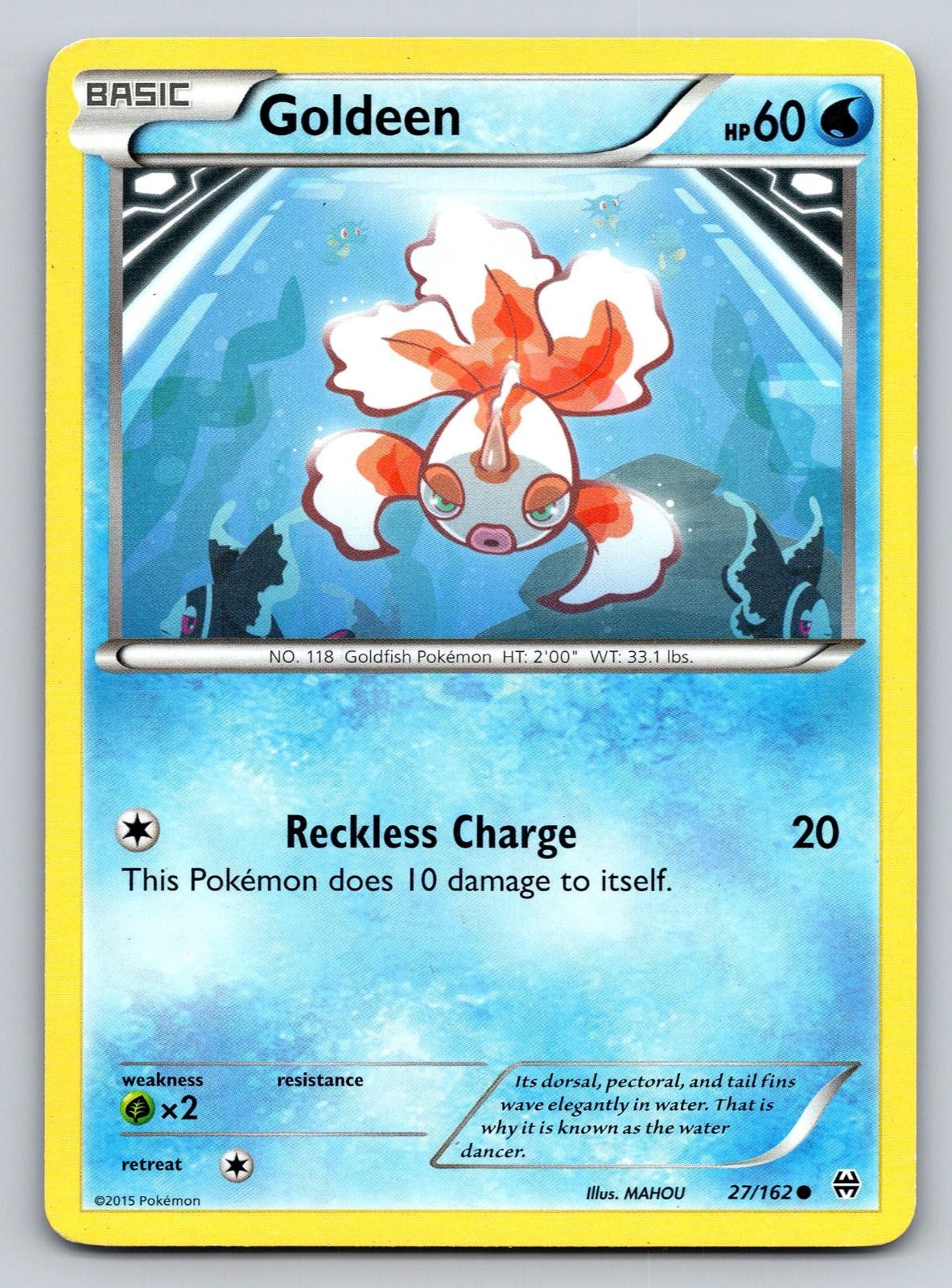 Goldeen 27/162 Common BREAKthrough Pokemon Lightly Played