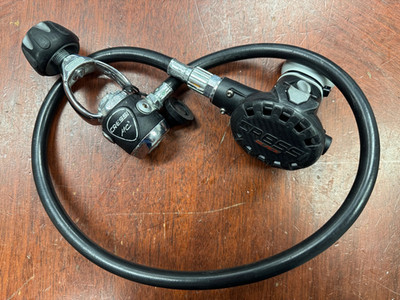 Cressi MC5 1st Stage w/ Cressi Black 2nd Stage Used