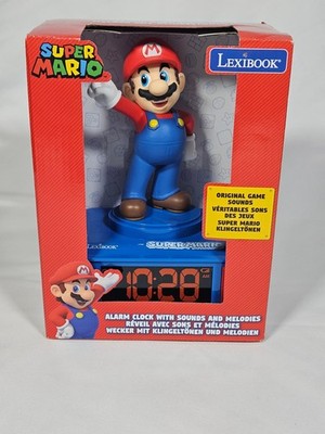 LEXIBOOK Nintendo Super Mario Digitaler Wecker Sounds und Melodien