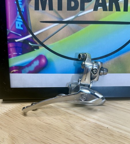Deragliatore Anteriore Campagnolo Record Titanium – 8/9 Velocità – Colore Argento (Usato Ottime Condizioni)