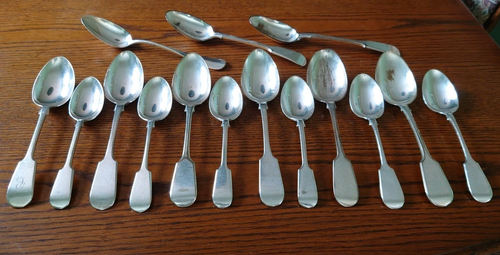 Silver Plated Cutlery Job Lot, 36 items, vintage, used - Picture 7 of 16