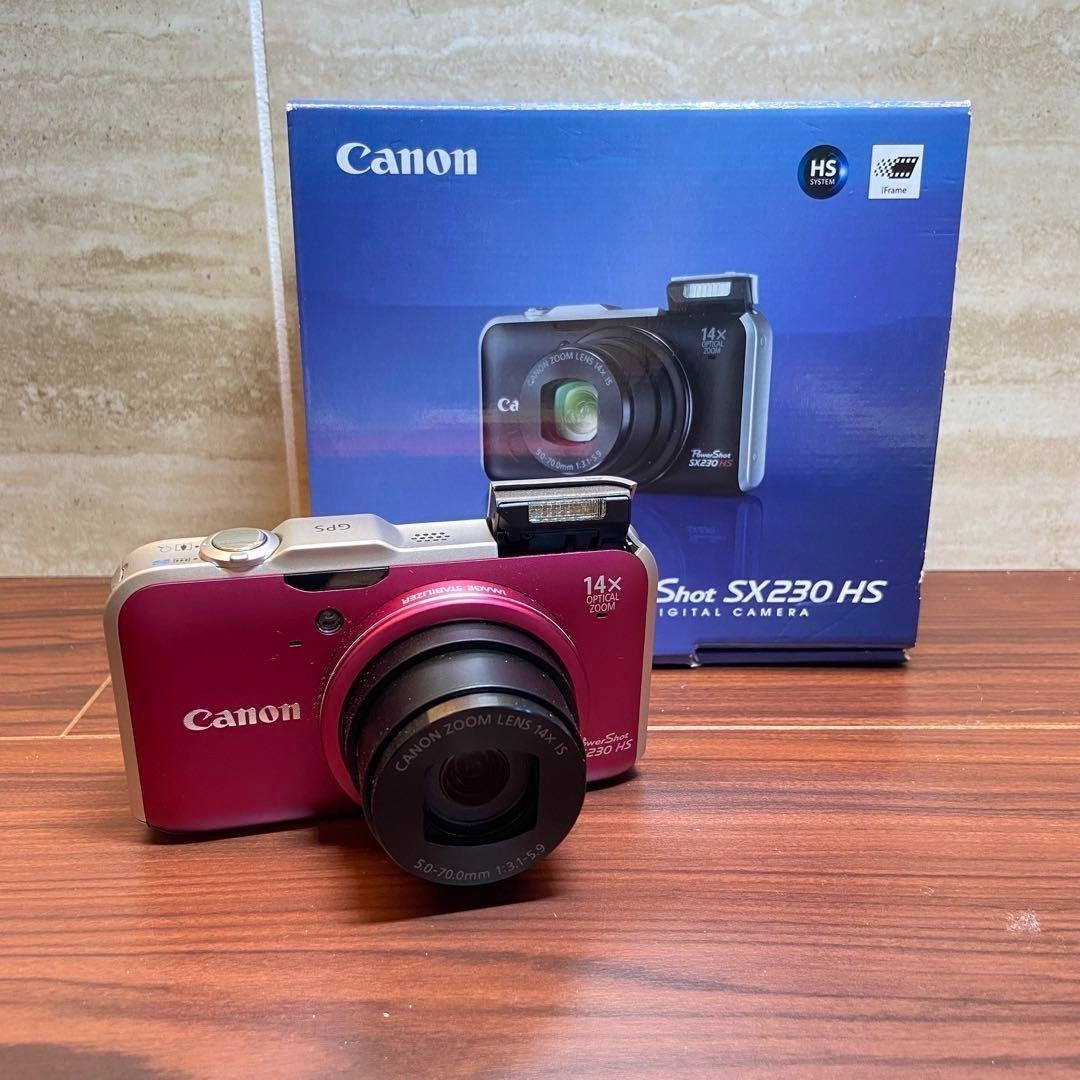 Buy Canon PowerShot SX230 HS 12.1MP Digital Camera - Black online