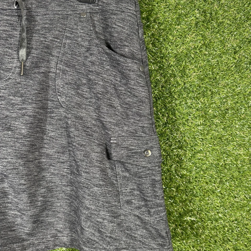 Falda Kuhl Mujer Gris Medio Elastizada Pull On Senderismo Exterior Bolsillos Cordón Foto 2 de 4