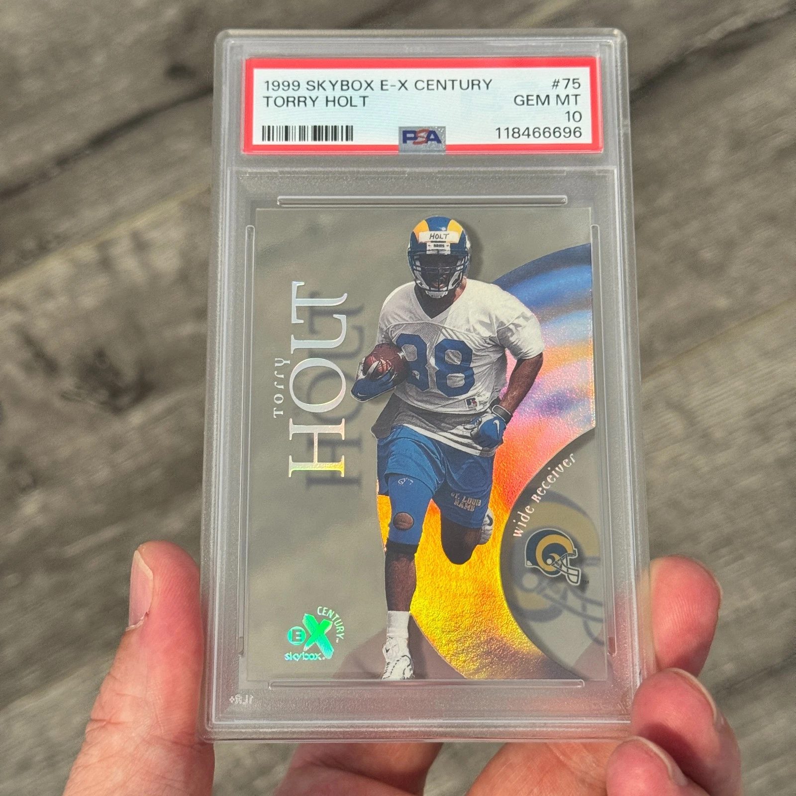 Torry Holt Skybox E-X Century #75 Base