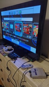 Nintendo Super NES Classic Edition Console w/1 Controller & AC *used/works*