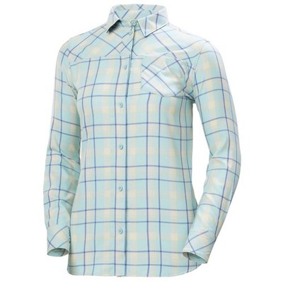 Woman s Helly Hanson Button Up ( BLUE )