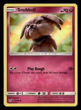 Snubbull (Holo Common) Common Holo Detective Pikachu 15/18 MP Pokémon TCG