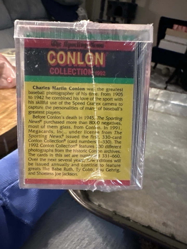 The Sporting New Conlon Collections 1992 juego completo sellado de fábrica. Foto 4 de 4