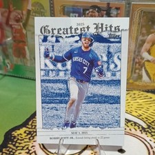 Topps 2026 Series 1 2025 Greatest Hits Bobby Witt Jr. #GH-18 Kansas City Royals
