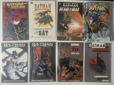 Batman TPB Lot of 8 Batman & Spiderman, Odyssey, Deathblow, Long Halloween 13 VF - Image 1 of 4