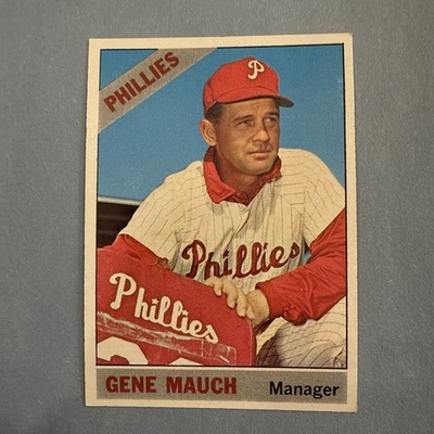 1966 Topps Set-Break #411 Gene Mauch NR - MINT OR BETTER