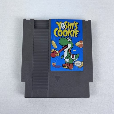 Yoshi's Cookie (Nintendo NES 1993) Retro Video Game Tested & Authentic Cartridge