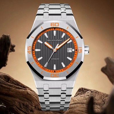 Specht & Söhne 40mm Automatic Dive Watch Miyota 8215 Octagon Bezel Men's Watch