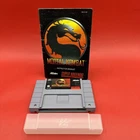 Mortal Kombat (Super Nintendo SNES, 1993) Cartridge & Manual/Authentic/Tested
