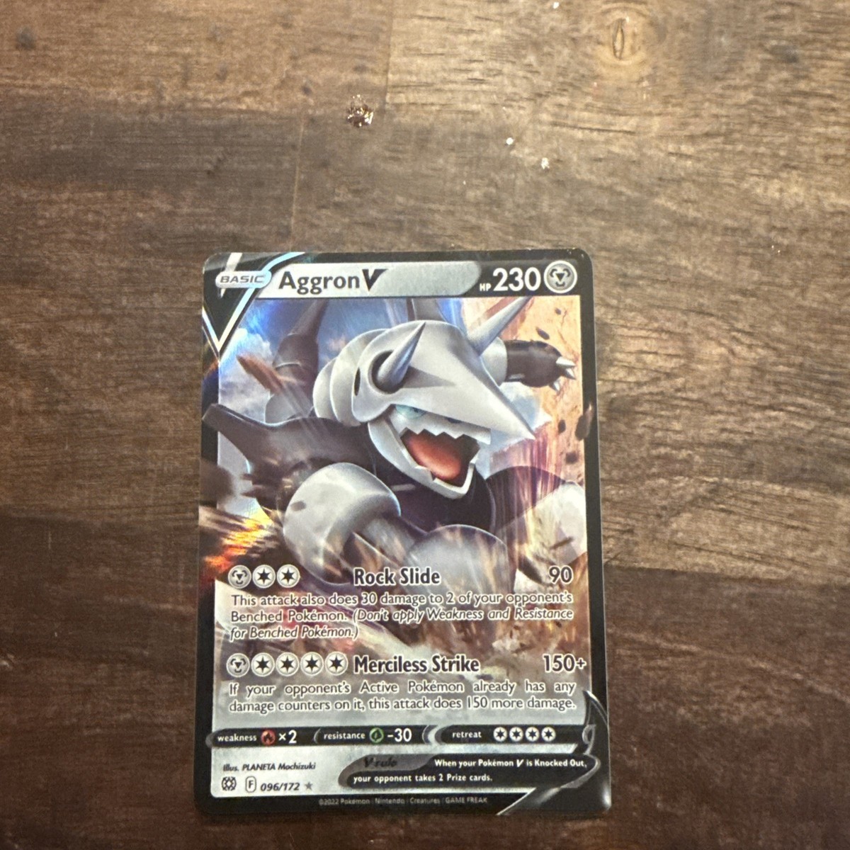 aggron v pokemon card Metapod - 54/102 - Common - Unlimited Edition