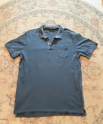 Shirt Poloshirt ''Livergy'' Gr.L jeansblau Baumwolle