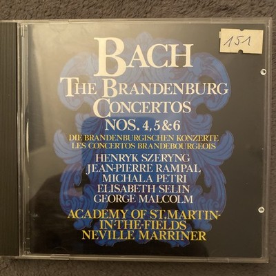 Bach: Die Brandenburgischen Konzerte No. 4, 5  6 CD Klassik