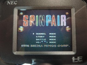 PC Engine Hu Card SpPair SPINPAIR 338K Japan da