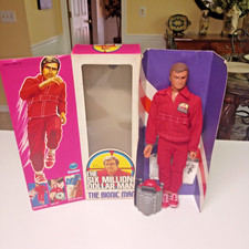 Product Image: MINT WITH BOX TRUE 1ST/ED SIX MILLION DOLLAR MAN WITH ELASTIC BIONIC MAN KENNER