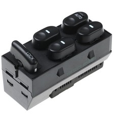 Driver Side Master Power Window Switch for Buick Century Regal 10433029 Black