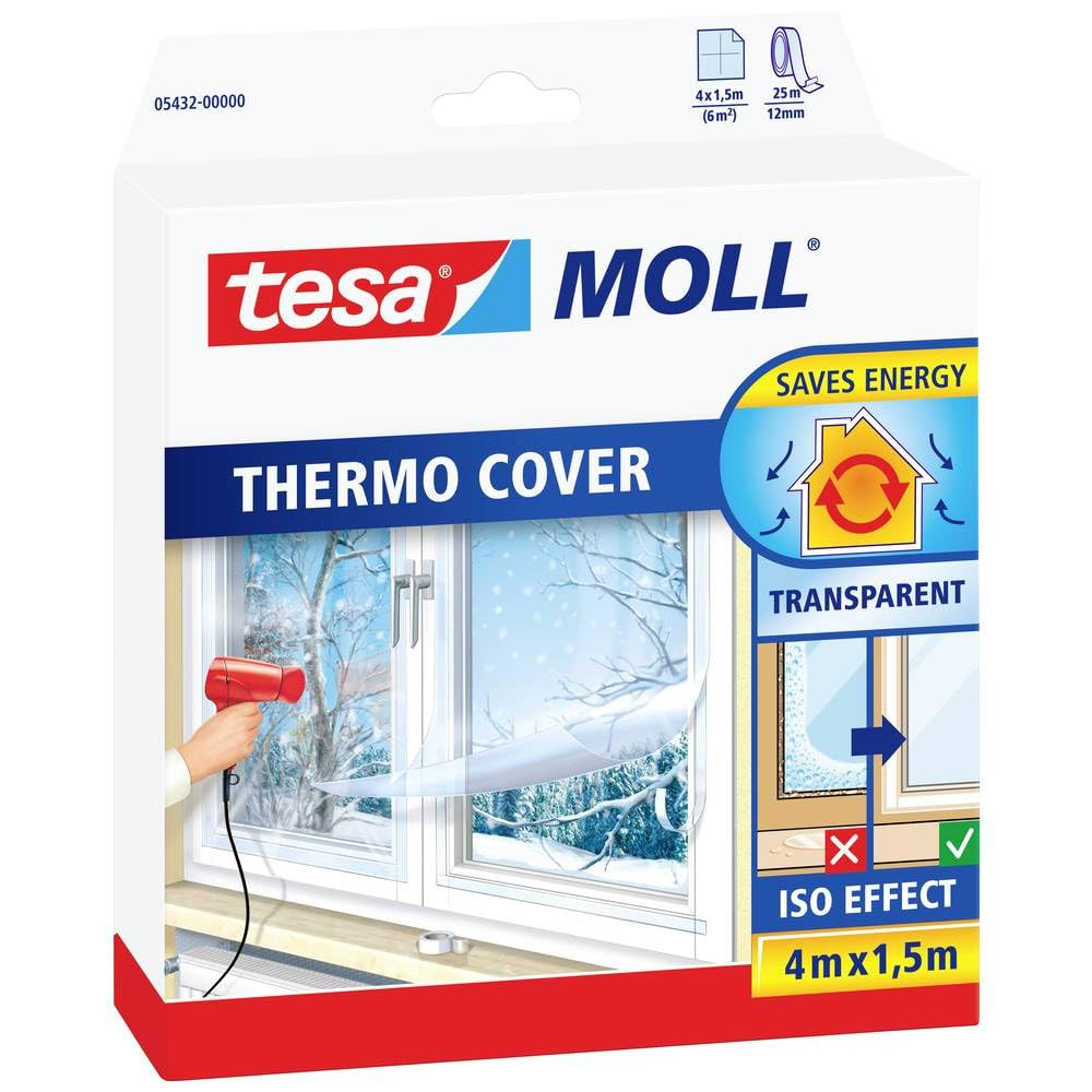 Moll Thermo Cover Pellicola Isolante Finestre - Risparmio Energetico 8%