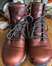 Viktos Actual Waterproof Boot Brown Gunstock Leather Lace Up Mens Size 10