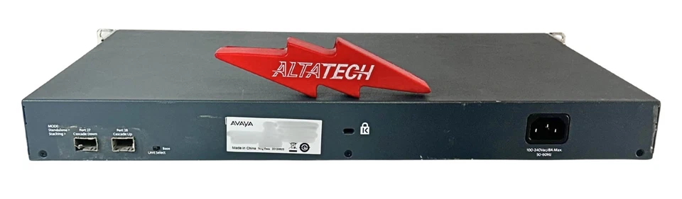 AVAYA 3526T-PWR+ 3526T PWR 24P POE GIGABIT ETHERNET SWITCH - Image 3 of 4