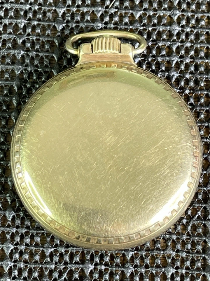 1927 Elgin B.W. Raymond 16s 21j RR Grade 12k Gold Filled Pocket Watch For Repair - Image 4 of 4
