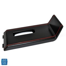 86-88 Monte Carlo El Camino Console Top Plate Ss Black Red Auto Gm 14086220