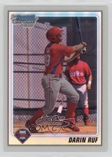 2010 Bowman Chrome Prospects Refractor 25/500 Darin Ruf #BCP122 sh7