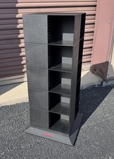 Laserline Holds 200 CDs Rack Spinning Carousel Storage Holder Tower Stand 28"